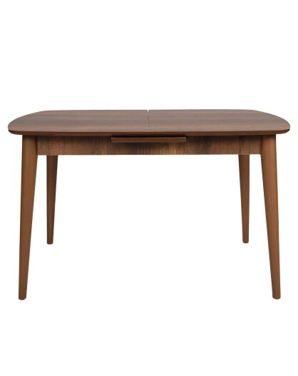 Table à manger Retro marron -130+30x75x80 cm
